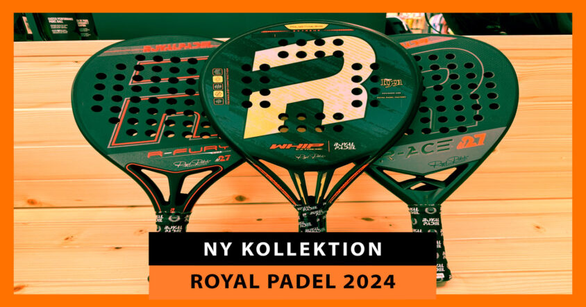 Nya Royal Padel 2024 padelracketar: Kraft och hållbarhet garanterade