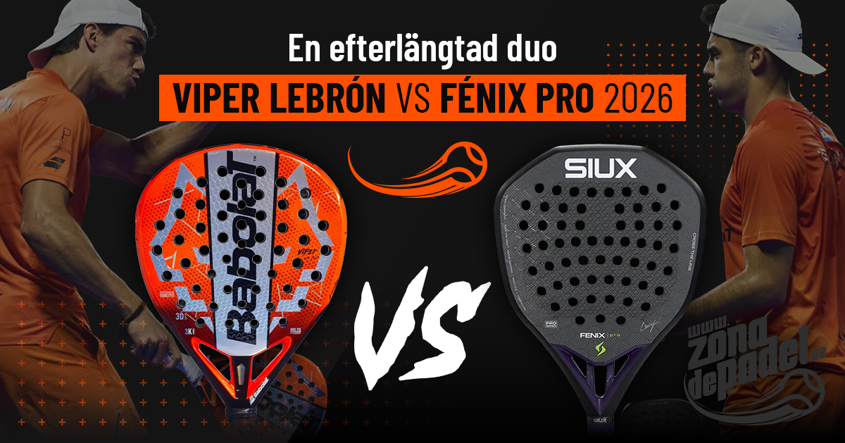 Babolat Viper JL 2026 VS Siux Fenix PRO 2026