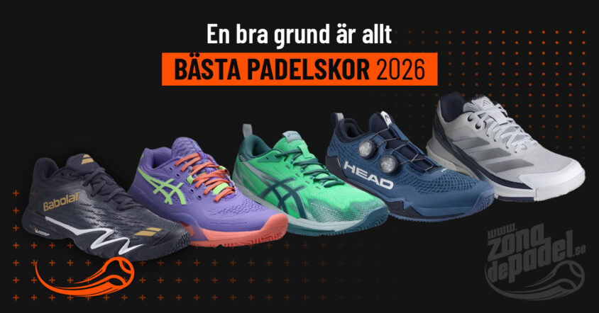 Bästa padelskor 2026: jämför Asics, Adidas, Babolat, Bullpadel och fler
