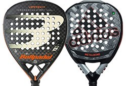 Professionele padel rackets