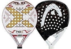 Padel rackets på medelnivå